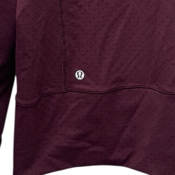 Lululemon Stride Jacket II Sz 8 In Bordeaux Drama - Picture 9 of 9